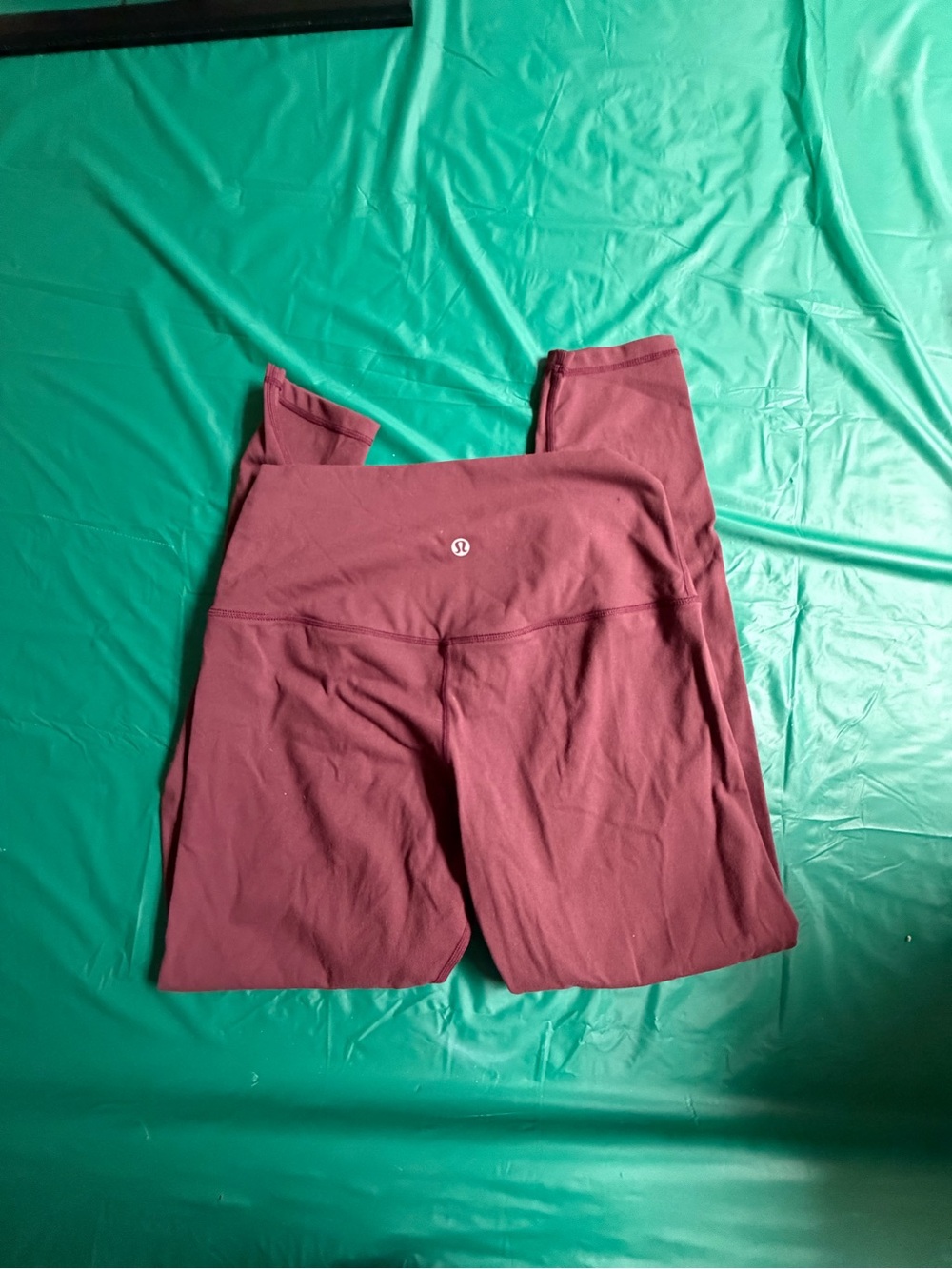 lululemon athletica' Maroon/Burgundy Leggings